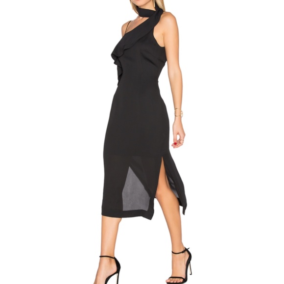 Keepsake Black Laika Midi Dress Size Large NWT - Picture 13 of 13